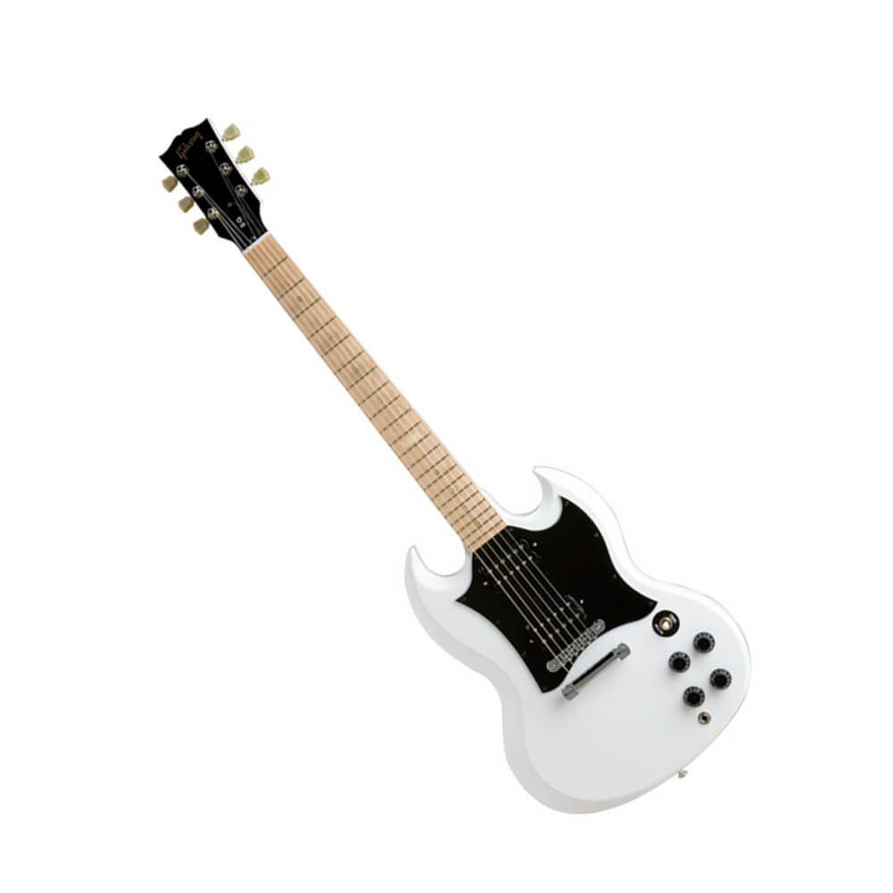 Gibson SG Raw Power SGRPSWCH1 Satin White Electric Guitar | DevMusical